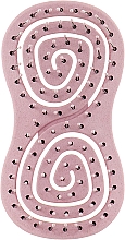Парфумерія, косметика Рухлива біощітка для волосся "Світло-рожева", міні - Solomeya Detangling Bio Hair Brush Light Pink Mini