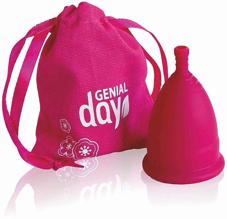Менструальна чаша, розмір M - Genial Day Menstrual Cup — фото N2
