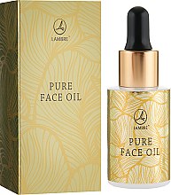 Омолоджувальна олія для обличчя і шиї - Lambre Pure Face Oil — фото N2