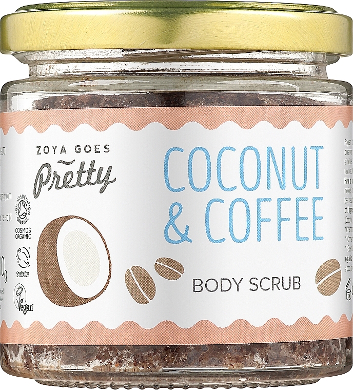 Скраб для тіла "Кокосово-кавовий" - Zoya Goes Pretty Coconut & Coffee Body Scrub — фото N1