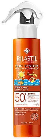 Сонцезахисний спрей для дітей - Rilastil Sun System Baby Sun Protection Spray SPF50+ — фото N1