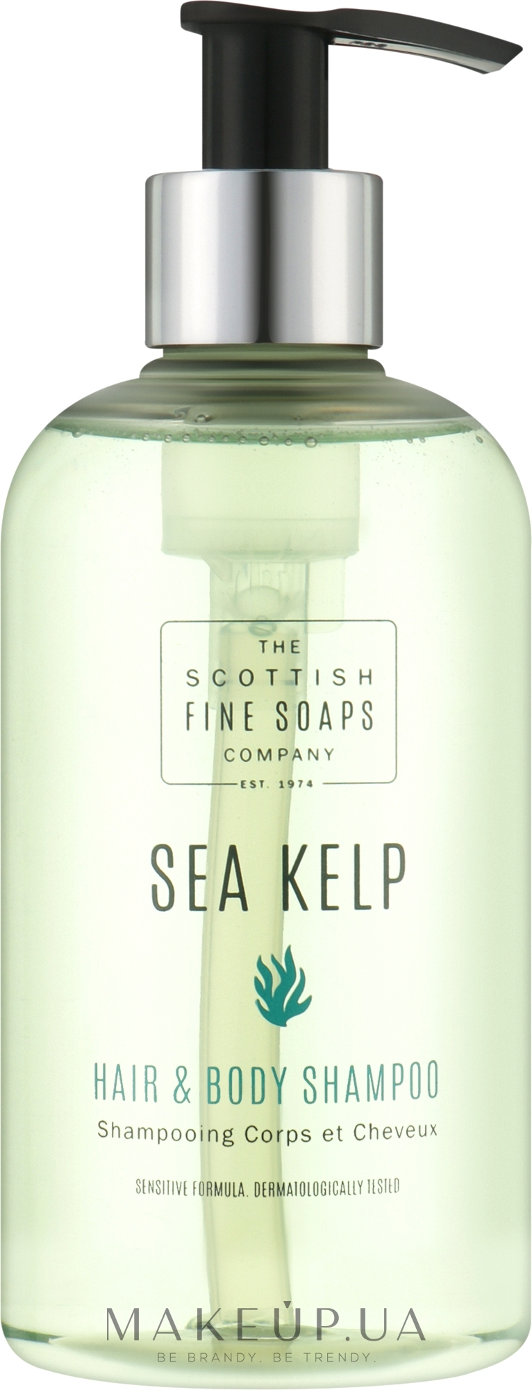 Шампунь для волосся й тіла "Морська водорость" - Scottish Fine Soaps Sea Kelp Hair And Body Wash — фото 300ml