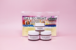 Набор - theBalm To The Rescue Day-to-Night Glow Kit (f/cr/2х30ml + eye/jelly/15ml) — фото N3