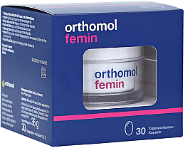 Парфумерія, косметика Вітамінна підтримка для жінок у період менопаузи, капсули - Orthomol Femin