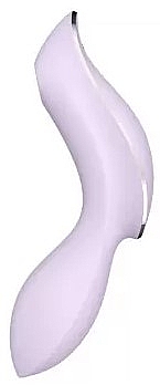 Вакуумний кліторальний стимулятор, фіолетовий - Satisfyer Curvy Trinity 2 Violet — фото N2