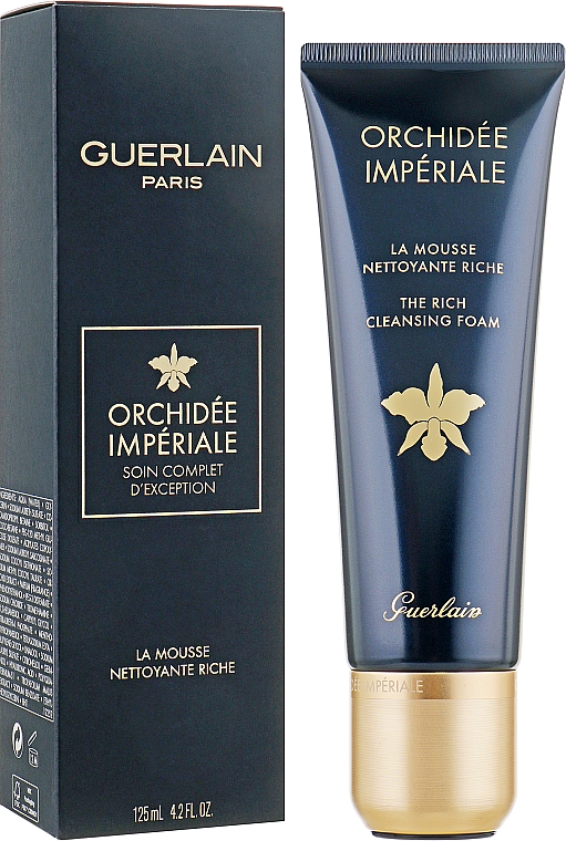 Очищающая пенка для лица - Guerlain Orchidee Imperiale The Rich Cleansing Foam — фото N2