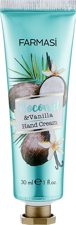 Крем для рук "Кокос и Ваниль" - Farmasi Hand Cream — фото N1