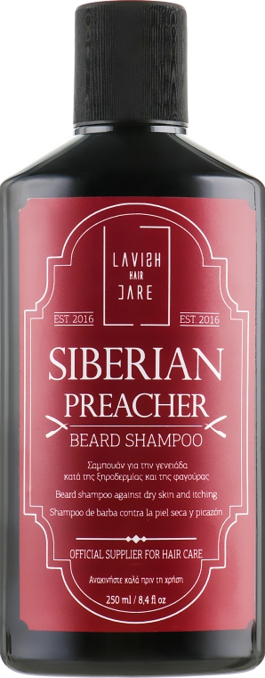Шампунь для бороди - Lavish Care Siberian Preacher Beard Shampoo — фото N1