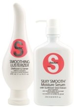 Духи, Парфюмерия, косметика Набор - Tigi S Factor Smooth & Straight (serum/250ml + lot/200ml)