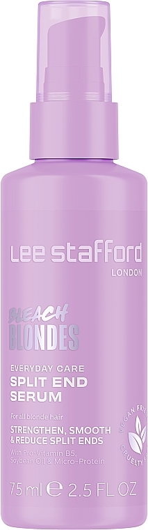 Сыворотка для кончиков волос - Lee Stafford Bleach Blondes Split End Serum — фото N1