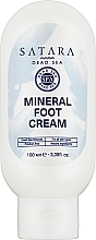 Минеральный крем для ног - Satara Dead Sea Mineral Foot Cream — фото N1
