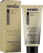 Осветляющий крем до 7 тонов - Sensus InBlonde Cream Black Deco — фото N2