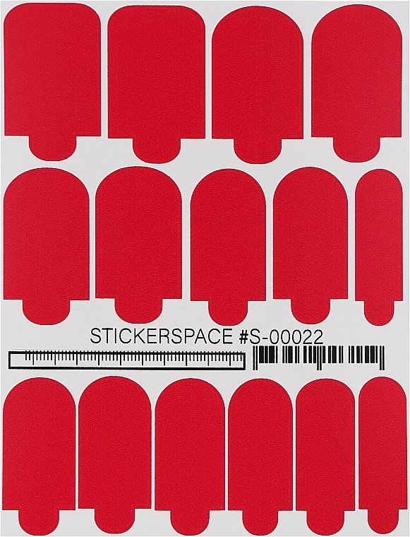 Дизайнерские наклейки для ногтей "Wraps S-00022" - StickersSpace — фото N1