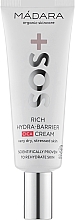 Гідробар'єрний крем для обличчя - Madara Sos Rich Hydra-barrier Cica Cream — фото N1