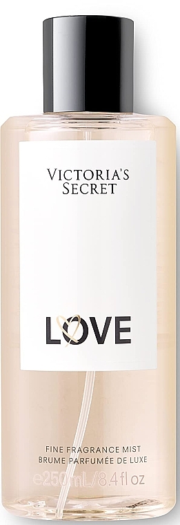 Victoria's Secret Love Fine Fragrance Mist - Парфюмированный спрей для тела — фото N1