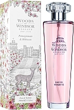 Woods of Windsor Pomegranate & Hibiscus - Туалетна вода — фото N2