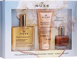 Духи, Парфюмерия, косметика Набор (sh/gel/30ml + b/oil/50ml + b/oil/10ml) - Nuxe Prodigieux Le Parfum