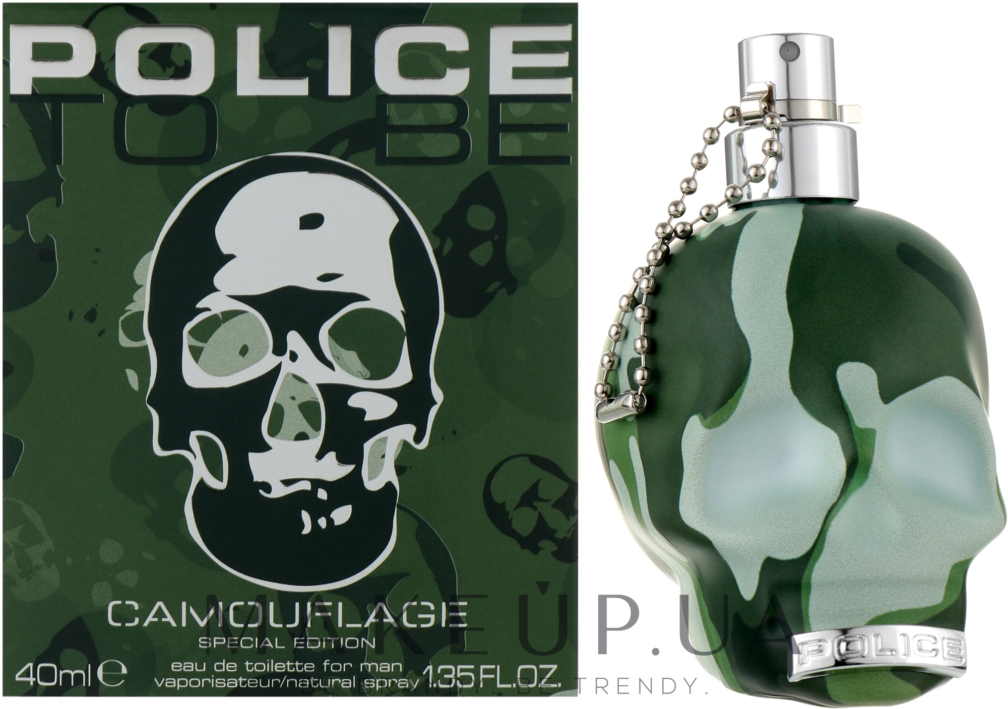 Police To Be Camouflage - Туалетная вода — фото 40ml