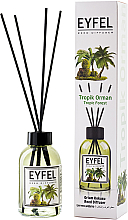 Парфумерія, косметика УЦІНКА Аромадифузор "Тропічний ліс" - Eyfel Perfume Reed Diffuser Tropical Forest *