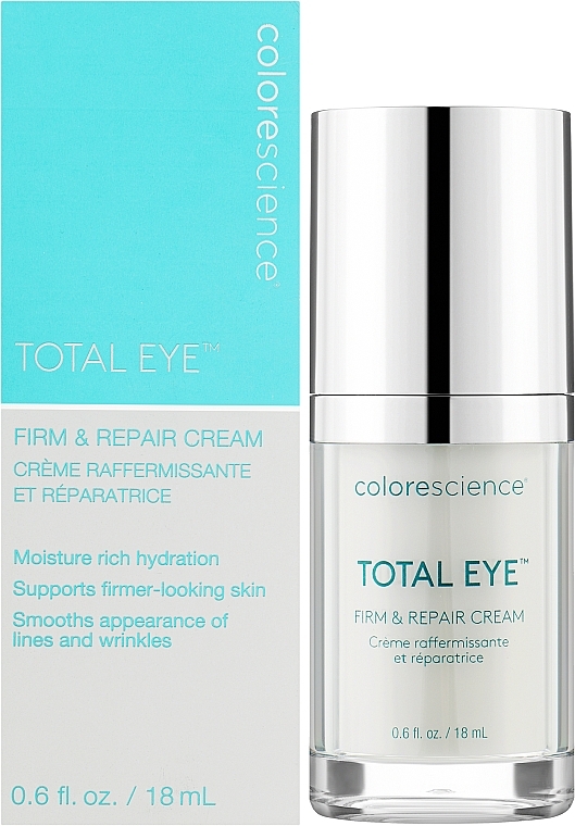Крем для зволоження шкіри навколо очей - Colorescience Total Eye Firm & Repair Cream — фото N2