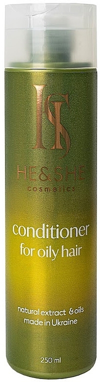 Кондиціонер для жирного волосся - He&She Cosmetics Conditioner For Oily Hair — фото N1