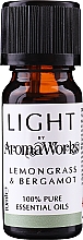 Духи, Парфюмерия, косметика Эфирное масло "Лемонграсс и бергамот" - AromaWorks Light Range Lemongrass and Bergamot Essential Oil