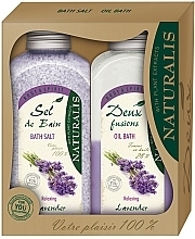 Духи, Парфюмерия, косметика Набор - Naturalis Lavender Set (foam/800 ml + salt/1000 g) 