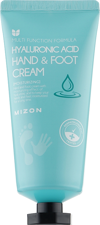 Зволожувальний крем для рук і ніг з гіалуроновою кислотою - Mizon Hand and Foot Cream Hyaluronic Acid