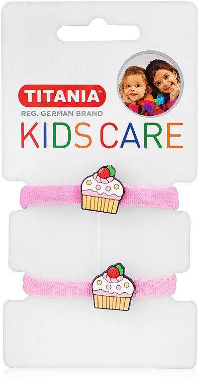 Резинка для волос "Кекс" - Titania Kids Care — фото N1