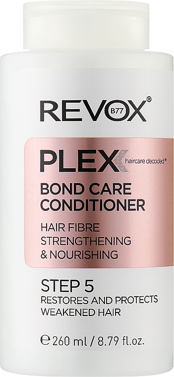 Кондиціонер для живлення і зміцнення волосся, крок 5 - Revox B77 Plex Bond Care Conditioner STEP 5