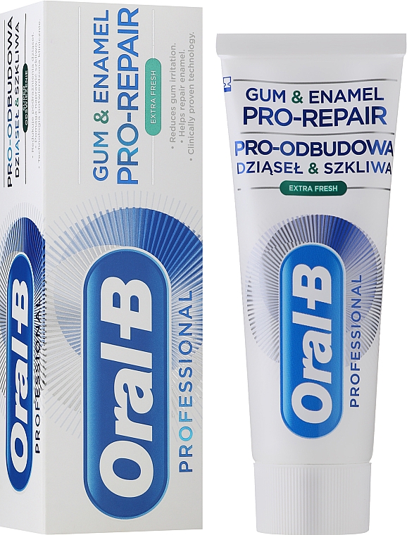 Зубна паста - Oral-B Professional Gum & Enamel Pro-Repair Extra Fresh — фото N2