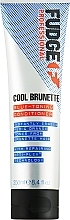 Кондиціонер для каштанових і темних відтінків волосся - Fudge Cool Brunette Blue-Toning Conditioner — фото N1