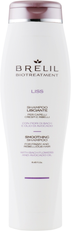 Шампунь для розгладжування волосся - Brelil Bio Treatment Liss Shampoo