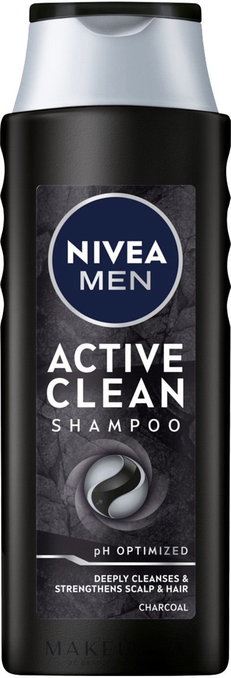 Шампунь для мужчин "Активное очищение" - NIVEA MEN Active Clean Shampoo — фото 400ml