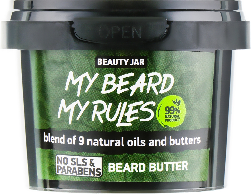 Масло для бороды "My Beard My Rules" - Beauty Jar Beard Butter