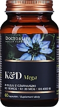 Парфумерія, косметика Харчова добавка з олією чорного кмину 200 мкг, 60 шт. - Doctor Life K&D