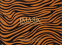 Духи, Парфюмерия, косметика Палетка теней для век - Imagic Zebra Pattern 35 Colors Eyeshadow Palette