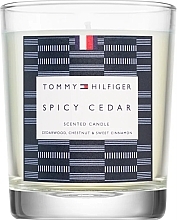 Парфумерія, косметика Tommy Hilfiger Home Collection Spicy Cedar Scented Candle - Ароматична свічка