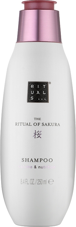 УЦЕНКА Шампунь для волос "Объем и питание" - Rituals The Ritual of Sakura Volume & Nutrition Shampoo * — фото N1