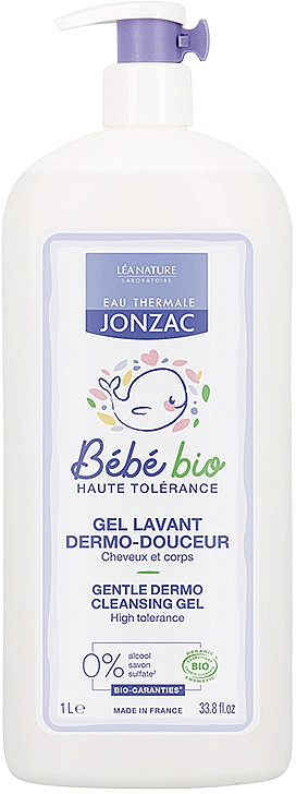 Дитячий гель для душу - Eau Thermale Jonzac Baby Gentle Dermo Cleansing Gel — фото N2