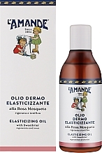 Дермо-эластичное масло для тела с шиповником - L'Amande Dermo-Elasticizing Oil With Rosehip — фото N2