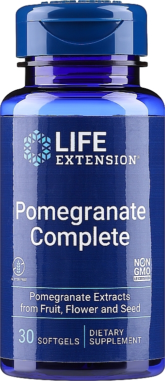 Пищевая добавка "Гранат" - Life Extension Pomegranate Complete — фото N1