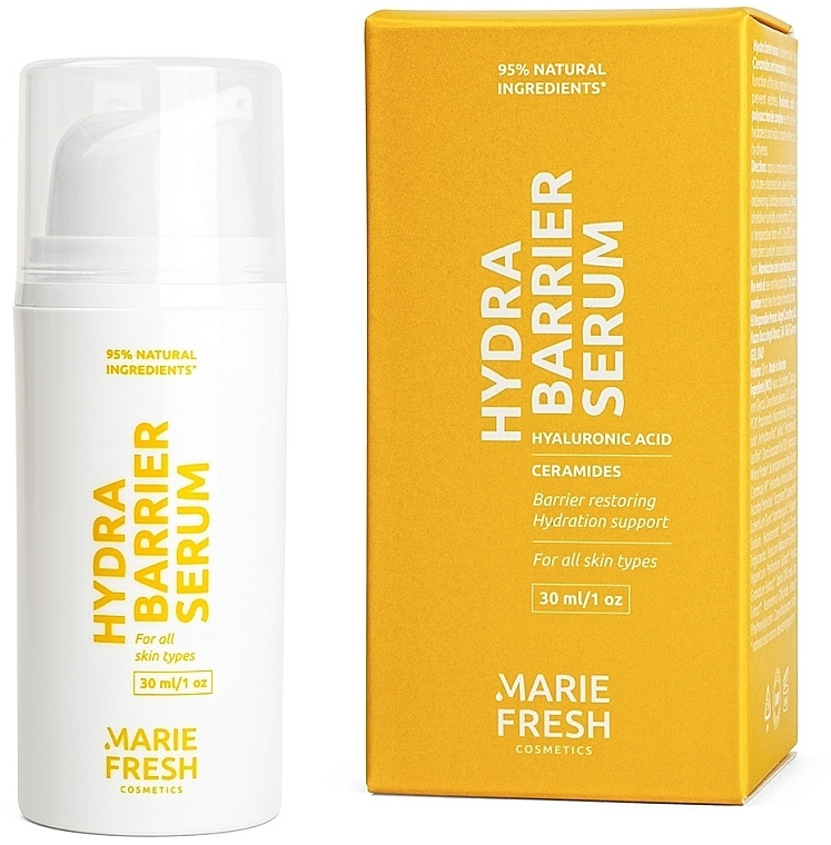 Сироватка для обличчя "Зволоження та відновлення" - Marie Fresh Cosmetics Hydra barrier serum — фото N3