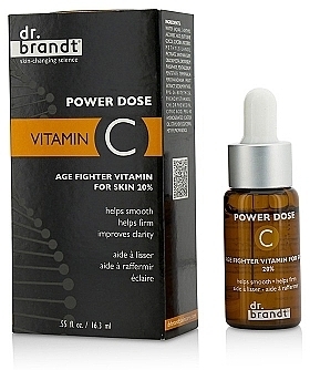 Крем проти почервоніння шкіри обличчя - Dr. Brandt Power Dose Vitamin C — фото N1