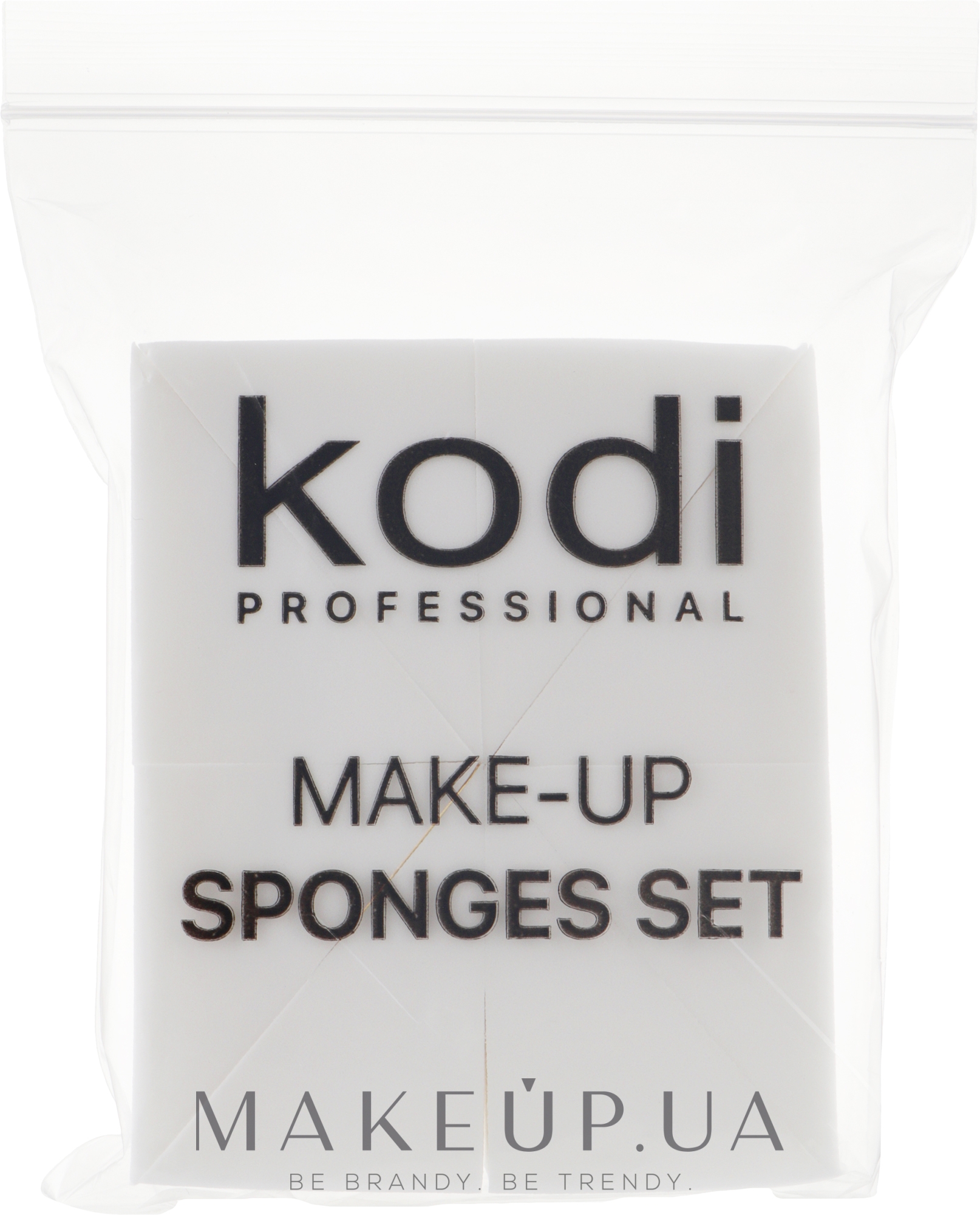 Набір спонжів для макіяжу  - Kodi Professional Make-Up Sponges Set — фото 8шт