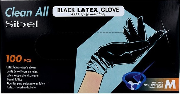 Gants en latex Black & Pro - Sibel