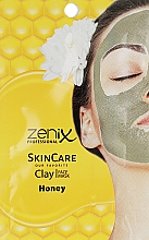 Духи, Парфюмерия, косметика Глиняная маска для лица с медом - Zenix Clay Face Mask