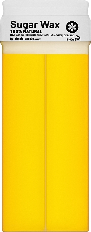 Цукрова паста в картриджі "Лимон" - Simple Use Beauty Sugar Wax — фото N1