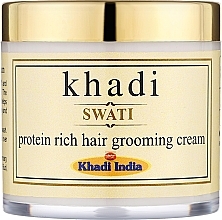 Парфумерія, косметика Натуральна крем-маска з протеїнами - Khadi Swati Protein Rich Hair Grooming Cream