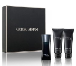 Духи, Парфюмерия, косметика Giorgio Armani Code - Набор (edt 50 + s/g 50 + a/b 50)